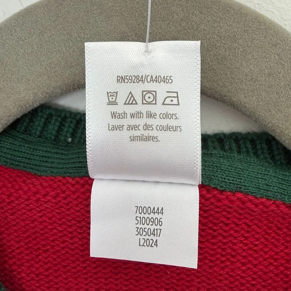Gymboree Red and Green Kids Sweater Vest size 2T